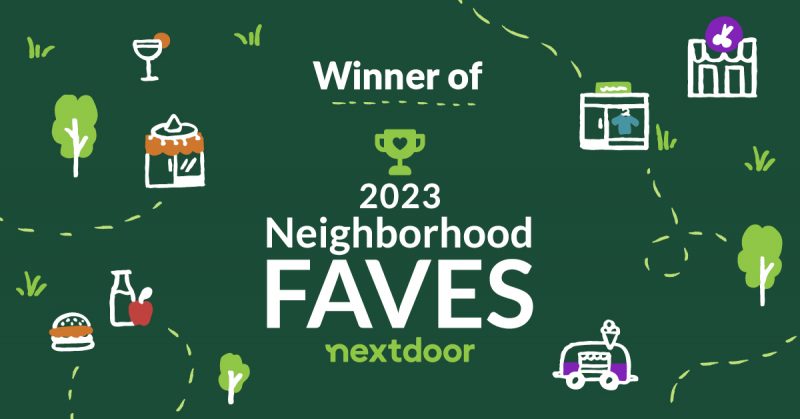 Nextdoor 2023 Neighborhood Faves